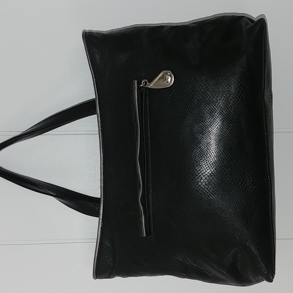 Sharif Black Hand Bag - Picture 5 of 16